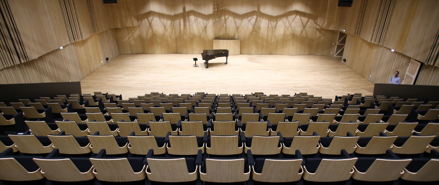 Nouveau conservatoire de Mulhouse : auditorium de 325 places