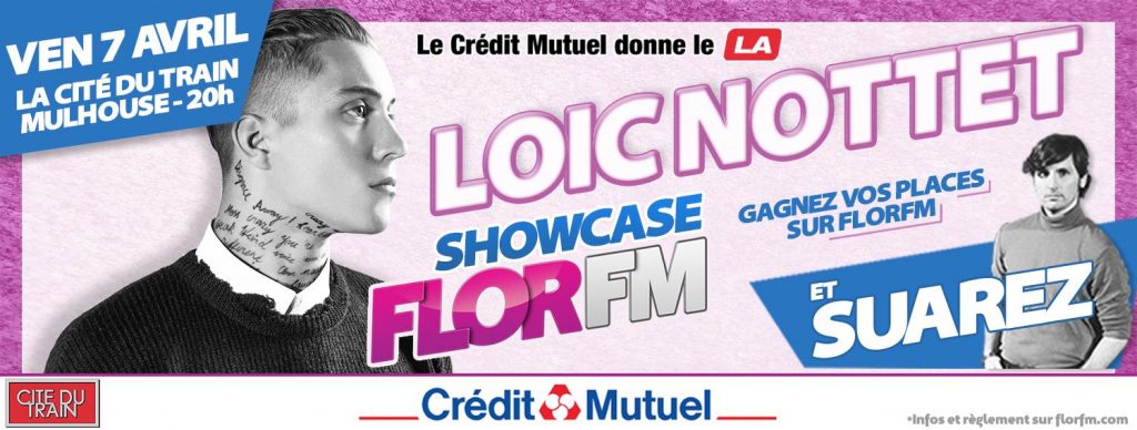 Showcase Flor FM avec Loïc Nottet et Suarez