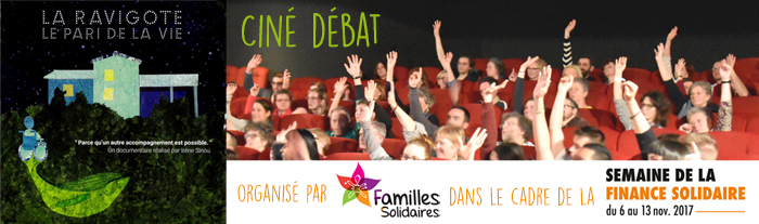 Ciné-débat "La Ravigote, le pari de la vie" et présentation d’initiatives solidaires