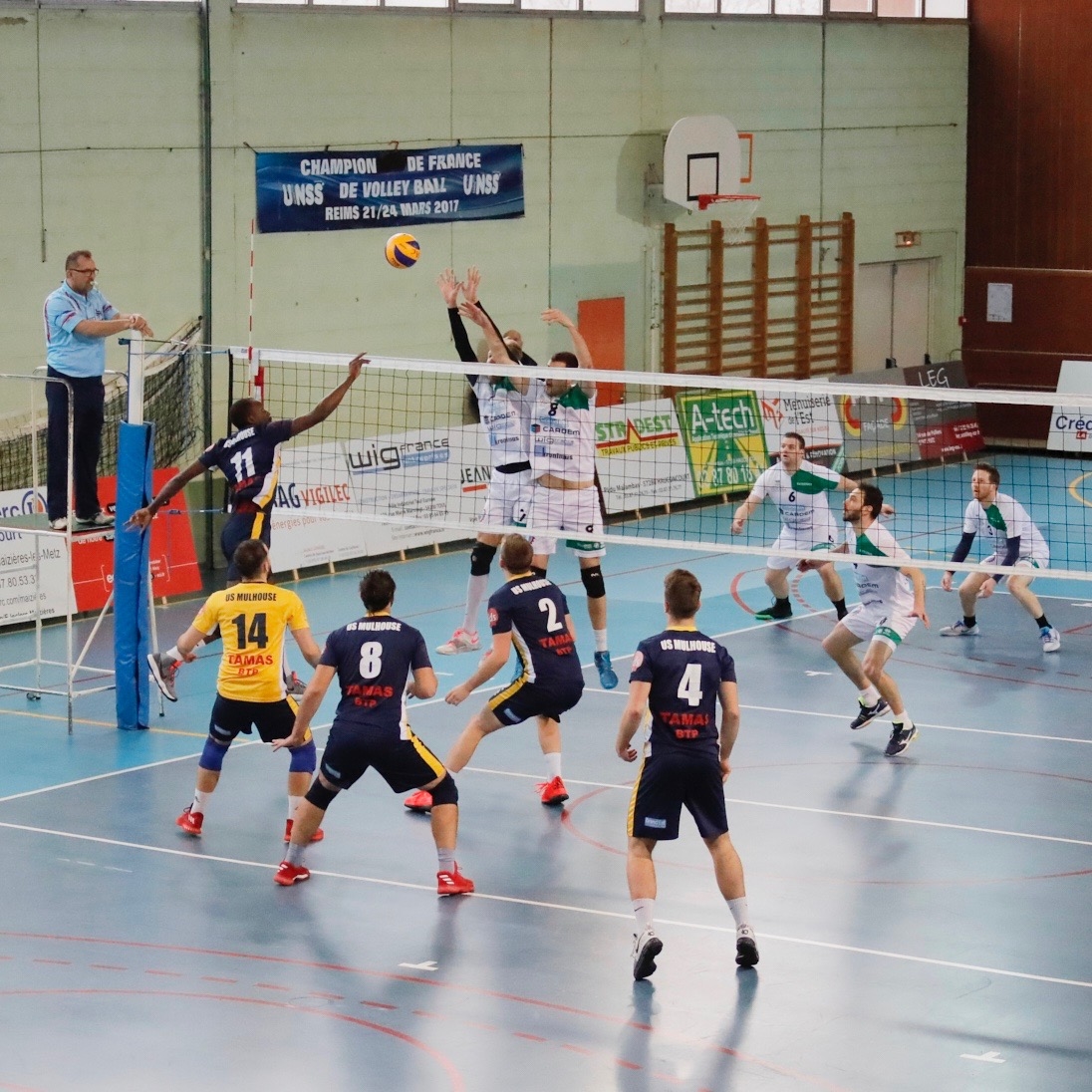 L'US Mulhouse Volleyball- sport et solidarité