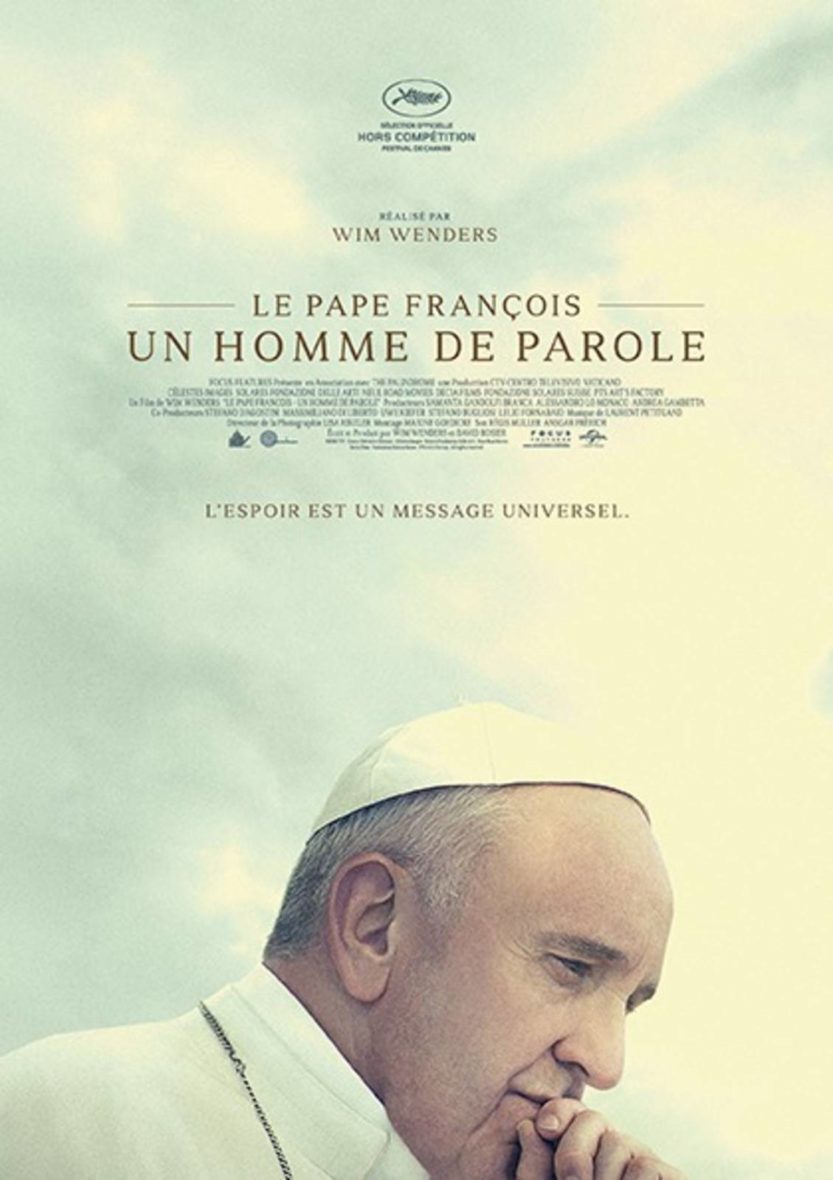 Ciné-débat :  le Pape François, un homme de parole un film de Wim Wenders