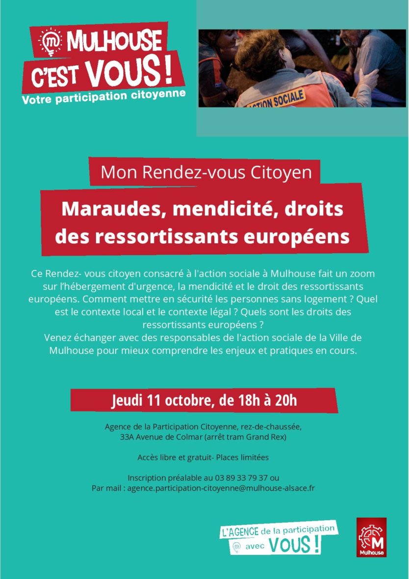 RDV Citoyen : l'action sociale à Mulhouse