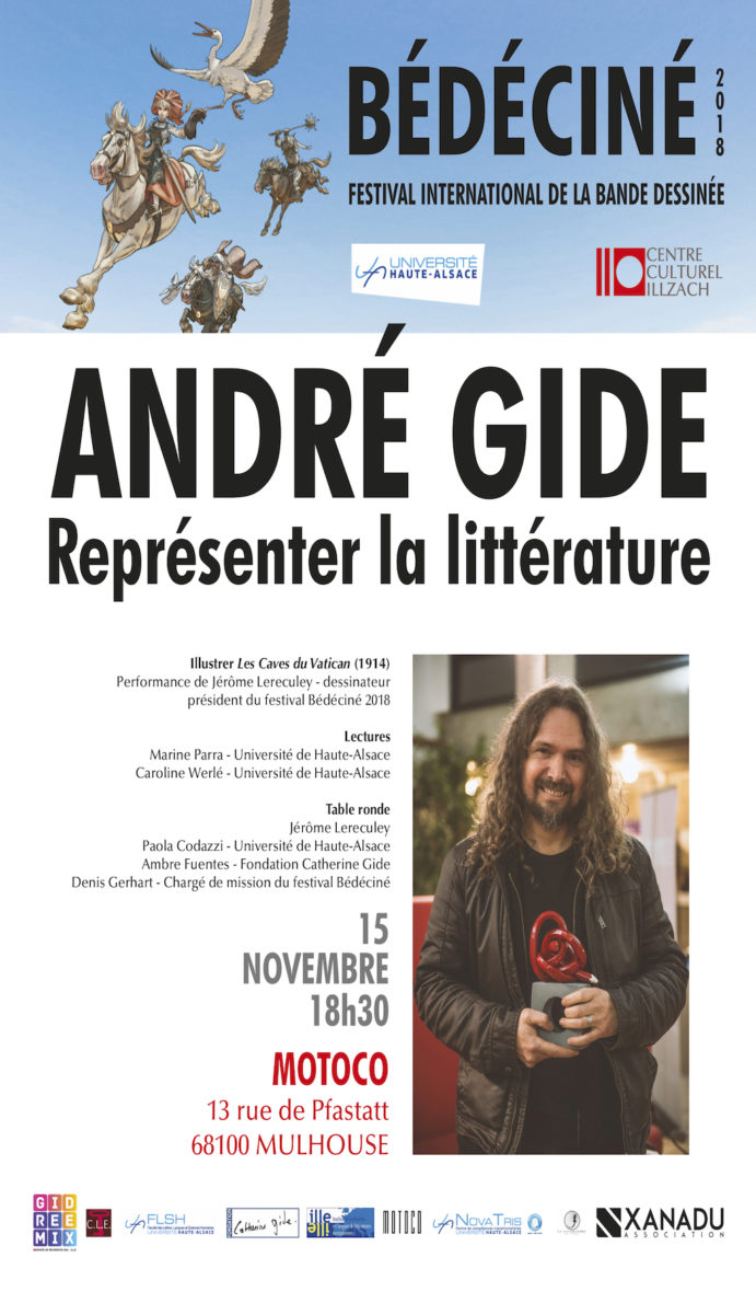 André Gide et la bande dessinée.