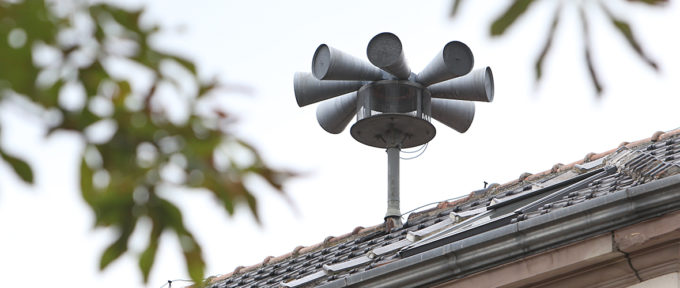 Test des sirènes à Mulhouse : pas de panique !