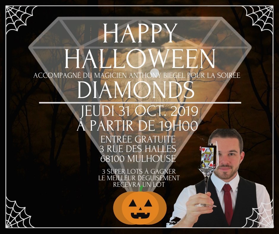 Soirée Halloween au Diamonds