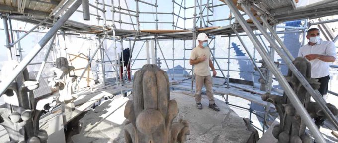 Travaux : la rénovation du temple Saint-Etienne se poursuit