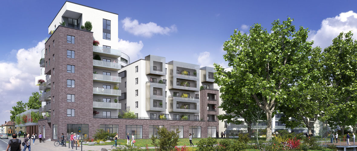 Nouveau Bassin : une résidence audacieuse pour conclure l’aménagement du secteur | M+ Mulhouse