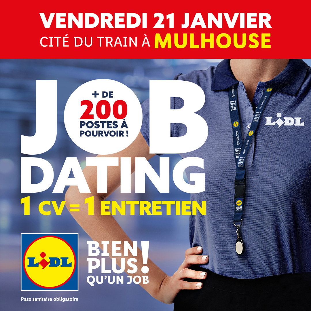 Job dating Lidl à la Cité du train