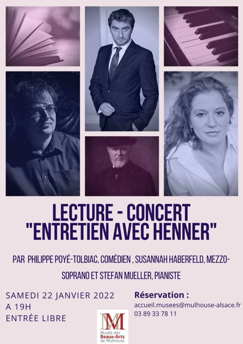Lecture-concert : « Entretiens avec Henner »