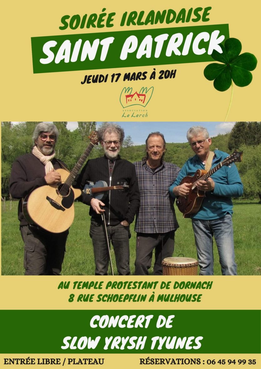 Saint Patrick - Concert irlandais