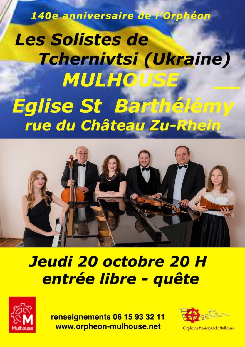 Concert des Solistes de Tchernivtsi (Ukraine)