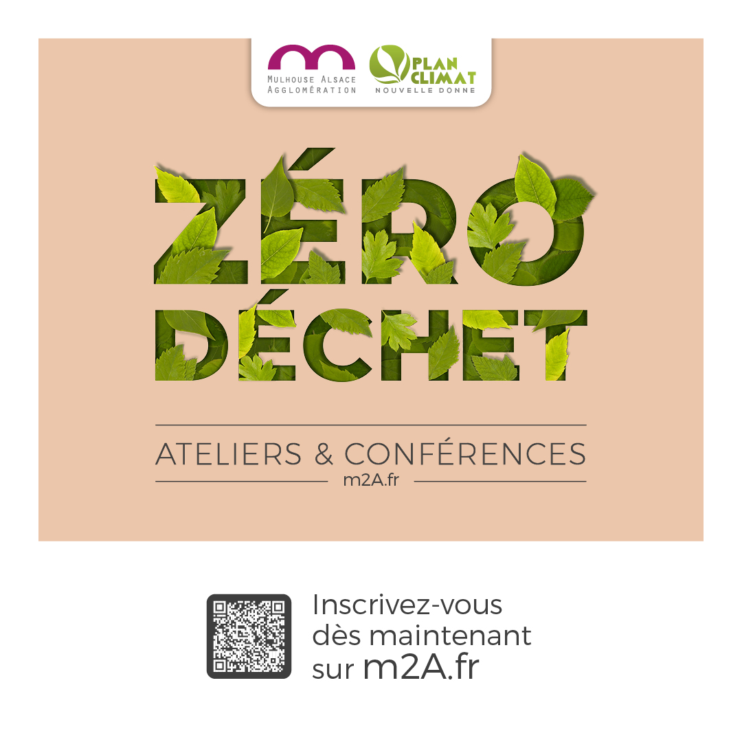 Zéro déchet : m2A propose pour sa 2e édition 41 ateliers et conférences sur son territoire !