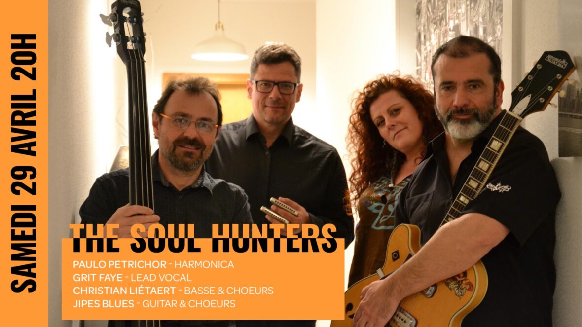 Quartet de jazz/blues Thé Soul Hunters