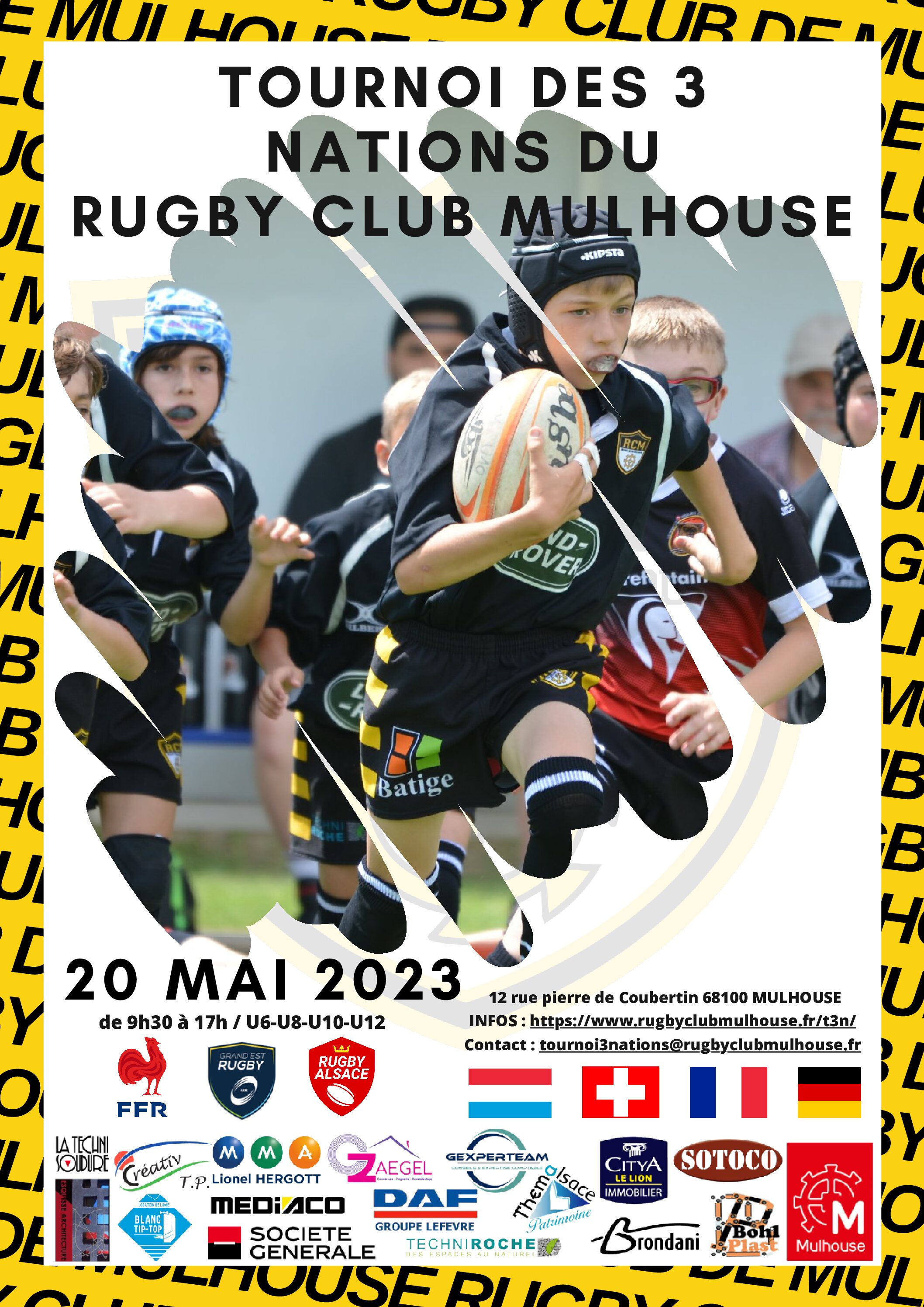 Rugby Club Mulhouse - Tournoi des 3 nations