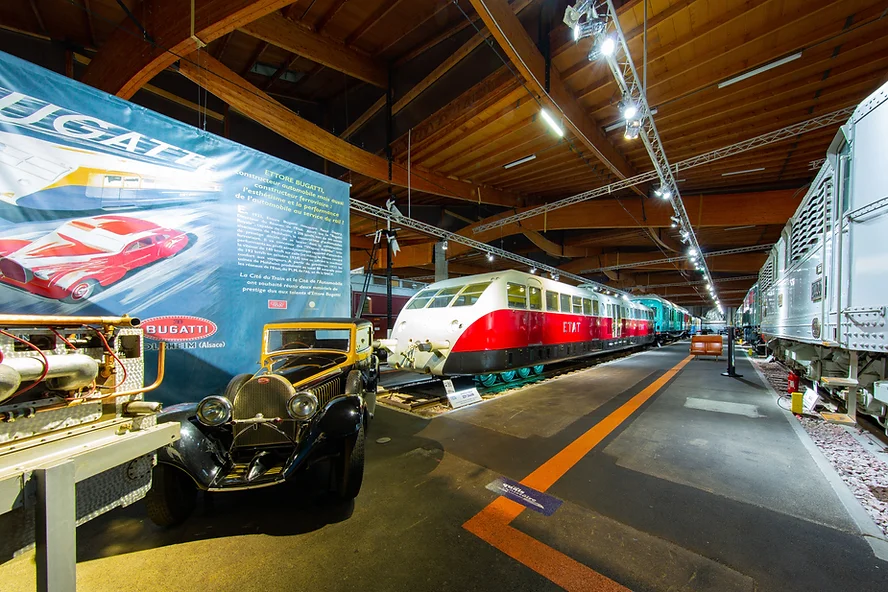 Week-end BUGATTI à la Cité du Train - Patrimoine SNCF à Mulhouse