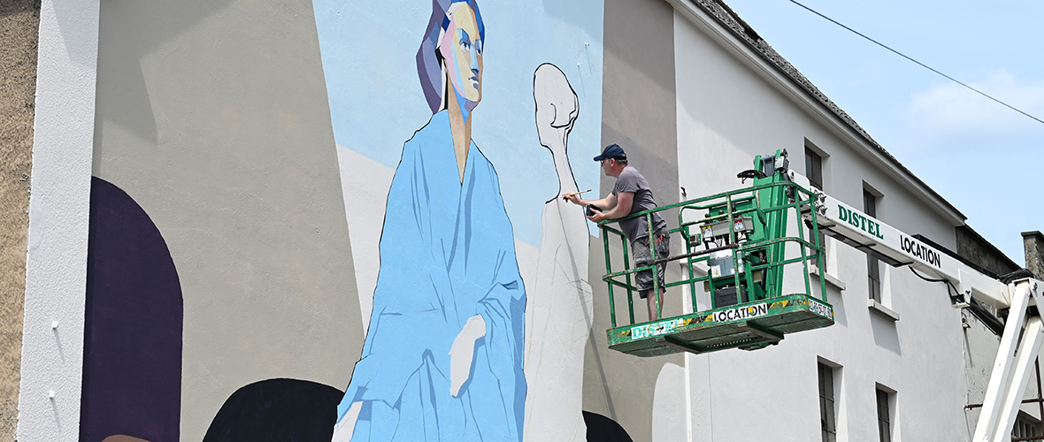Une nouvelle fresque, rue du Ballon | M+ Mulhouse