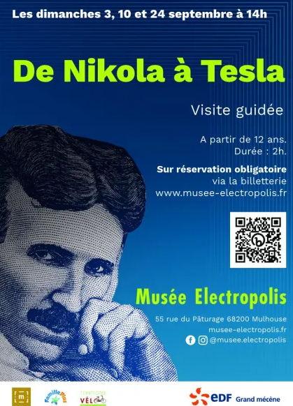 [ANNULE] Visite guidée "De Nikola à Tesla