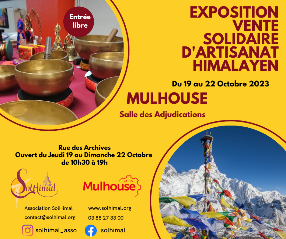 Exposition-Vente solidaire d'artisanat Himalayen