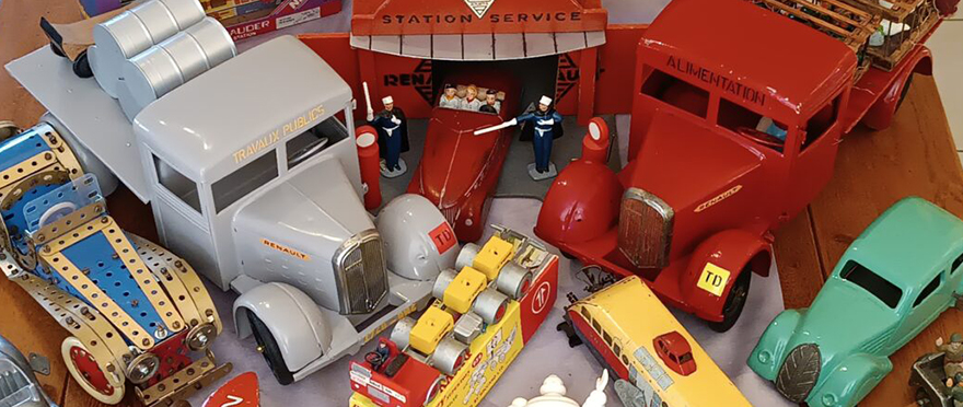 Jouets anciens et petites voitures feront le bonheur des collectionneurs au Parc Expo.