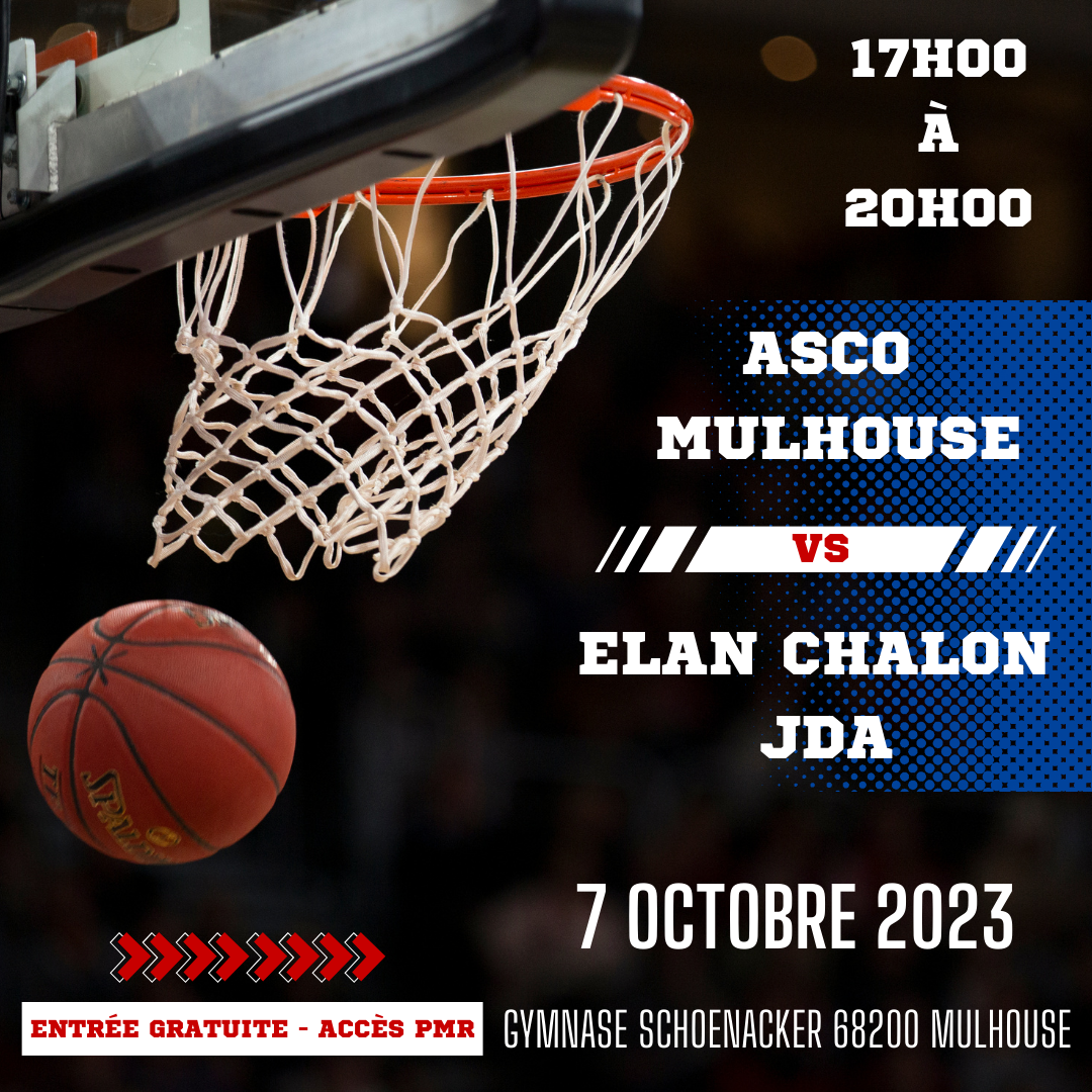Match Handibasket Mulhouse contre Elan Chalon/ Dijon