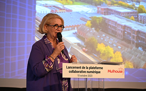 Le maire de Mulhouse Michèle Lutz l'affirme, "DMC va redevenir un quartier de la ville !"