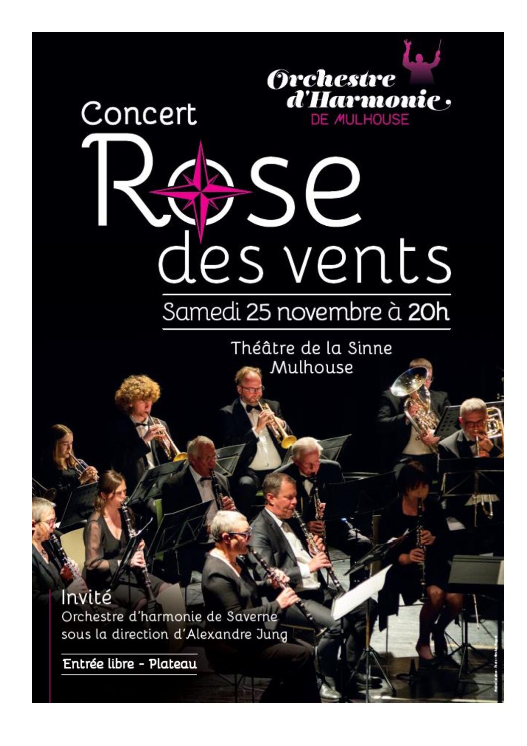Orchestre d'Harmonie de Mulhouse : Concert "Rose des Vents"