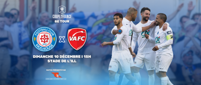 FC Mulhouse vs Valenciennes FC – 8ème tour de Coupe de France