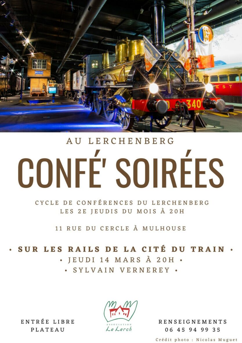 Confé' Soirées - Sur les rails de la Cité du Train