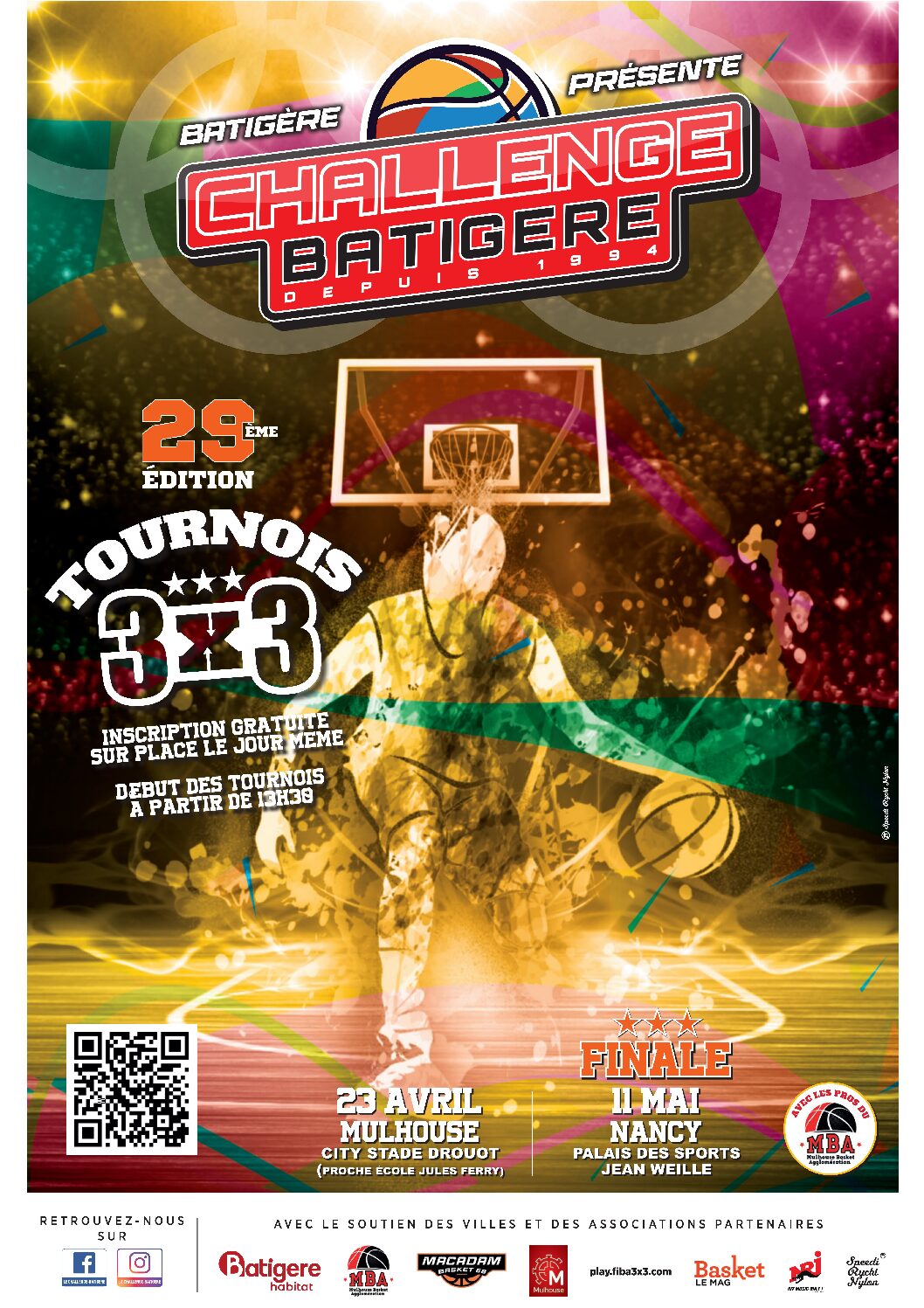 Le challenge basket Batigère revient à Mulhouse